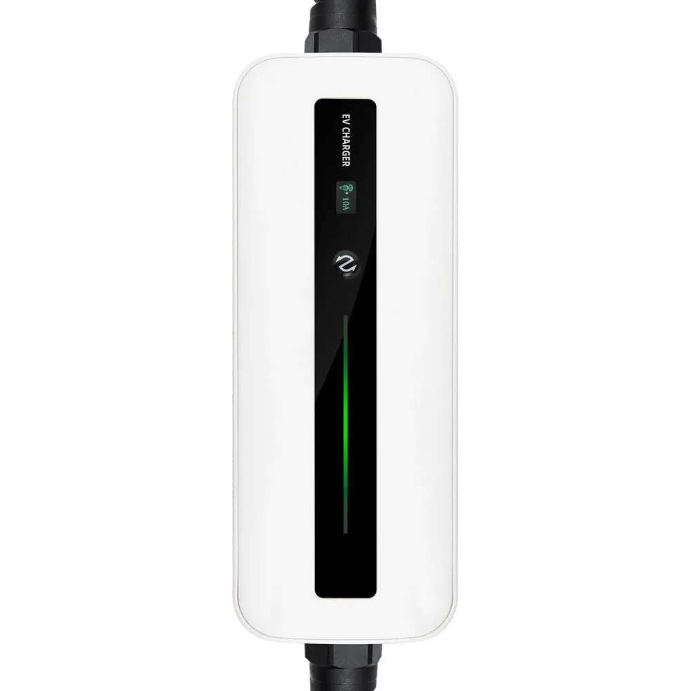 Mobiele Lader Ford Focus - Besen Wit met LCD Type 1 naar Schuko
