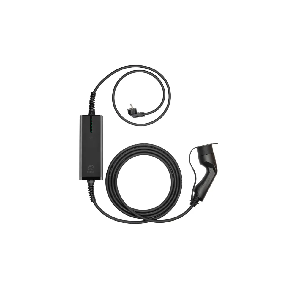 Mobiele Lader Polestar 1 - Besen One Zwart Type 2 naar Schuko - Memory functie