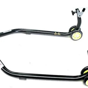 BIHR Home Track Extra-Low Paddock Stand ''V'' Adapters Matt Black Heavy Bikes