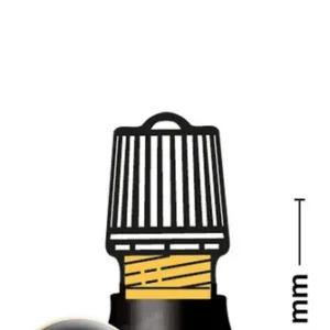 KORTE RECHT VENTIEL VENTIEL TR 412 L:33MM PACK VAN 100 BIHR