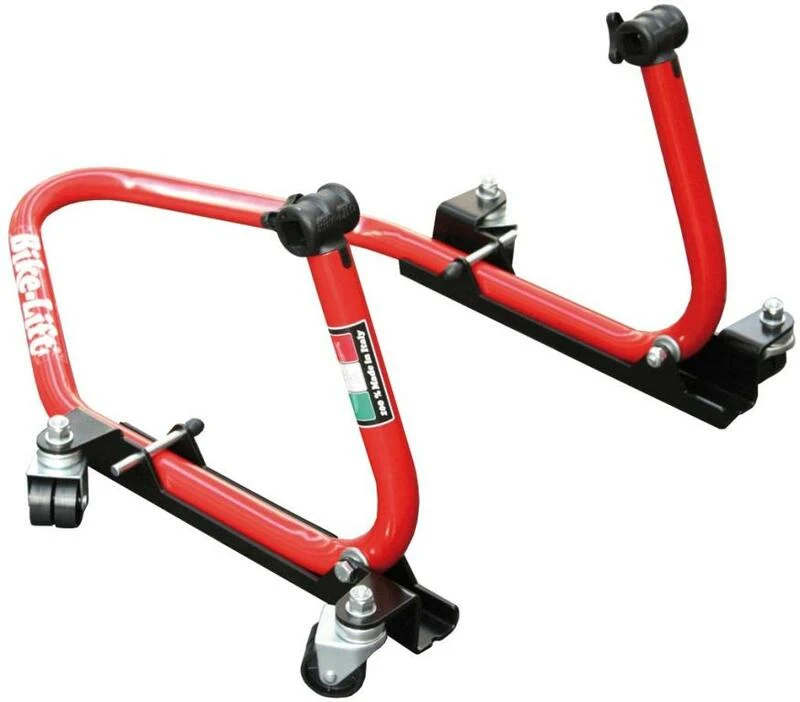 PADDOCKSTAND ACHTER 360° EASY MOVER GELEVERD MET V STEUNEN BIKE LIFT