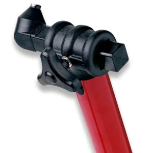 VOORSTE PADDOCKSTAND ROOD MET CONISCHE STEUNEN BIKE LIFT