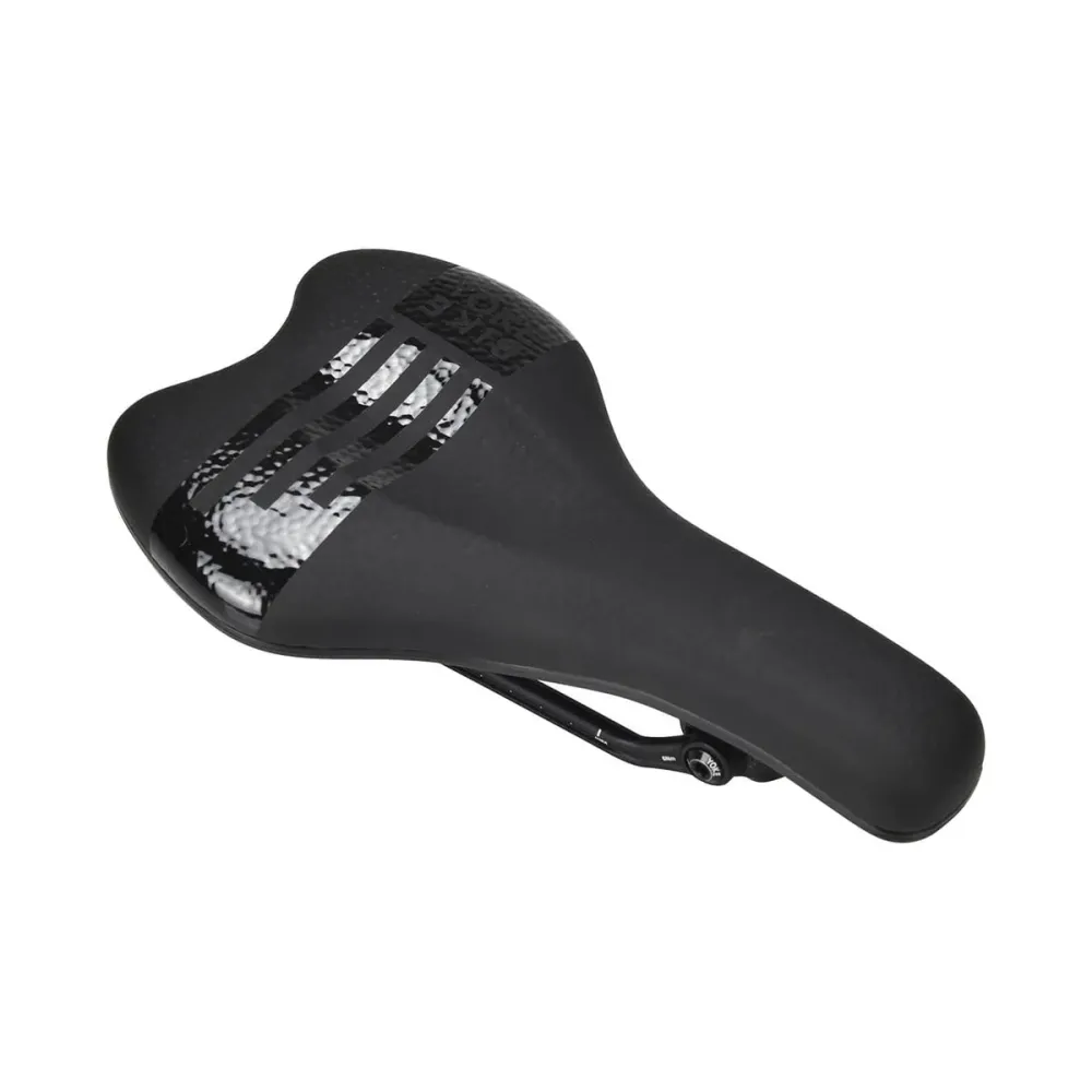 BIKEYOKE Zadel SAGMA 130mm Alu Rails Zwart
