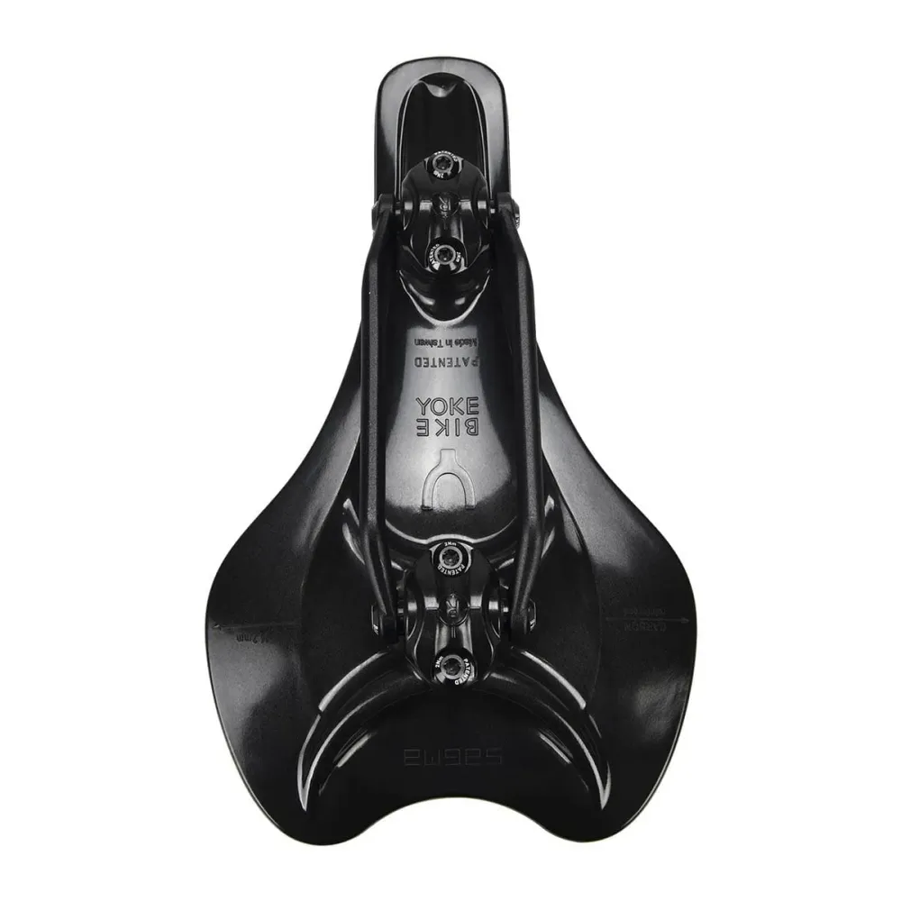 BIKEYOKE Zadel SAGMA 130mm Alu Rails Zwart