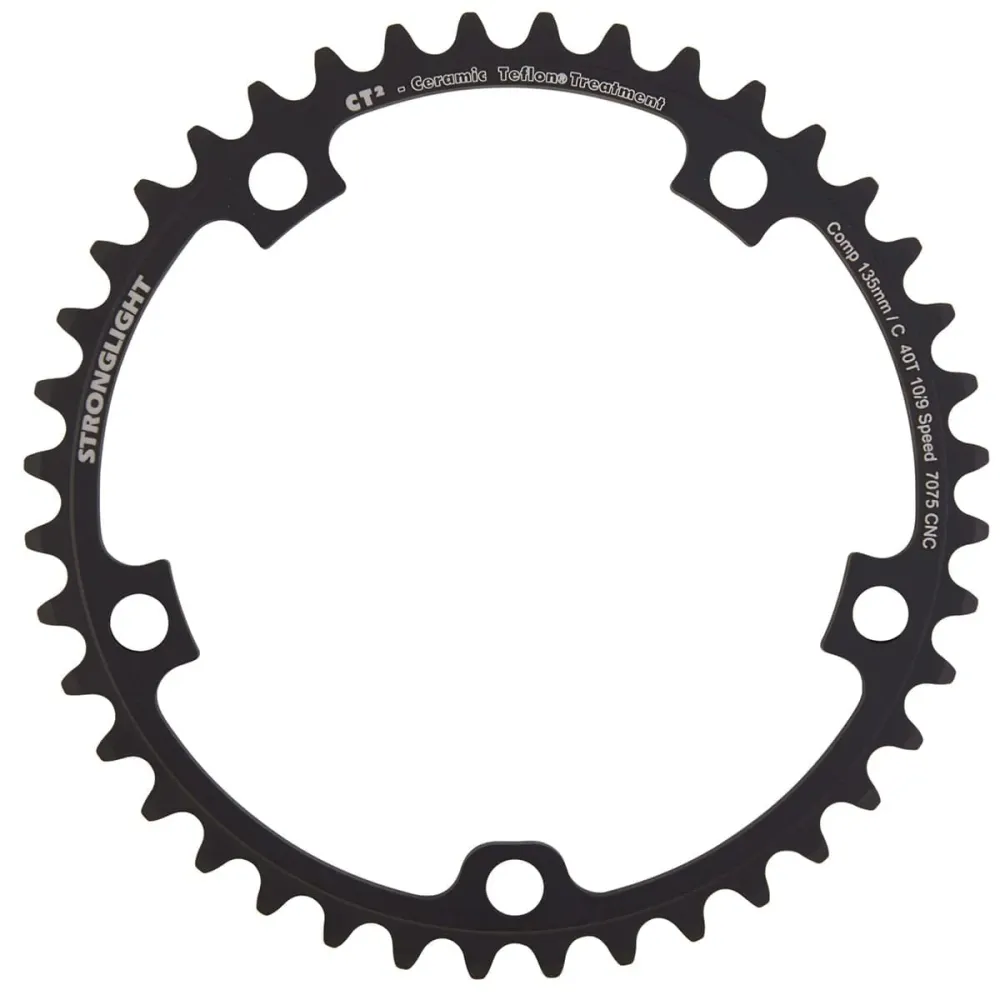 Binnenkettingblad 9/10V STRONGLIGHT CT² Campagnolo Type C 135mm