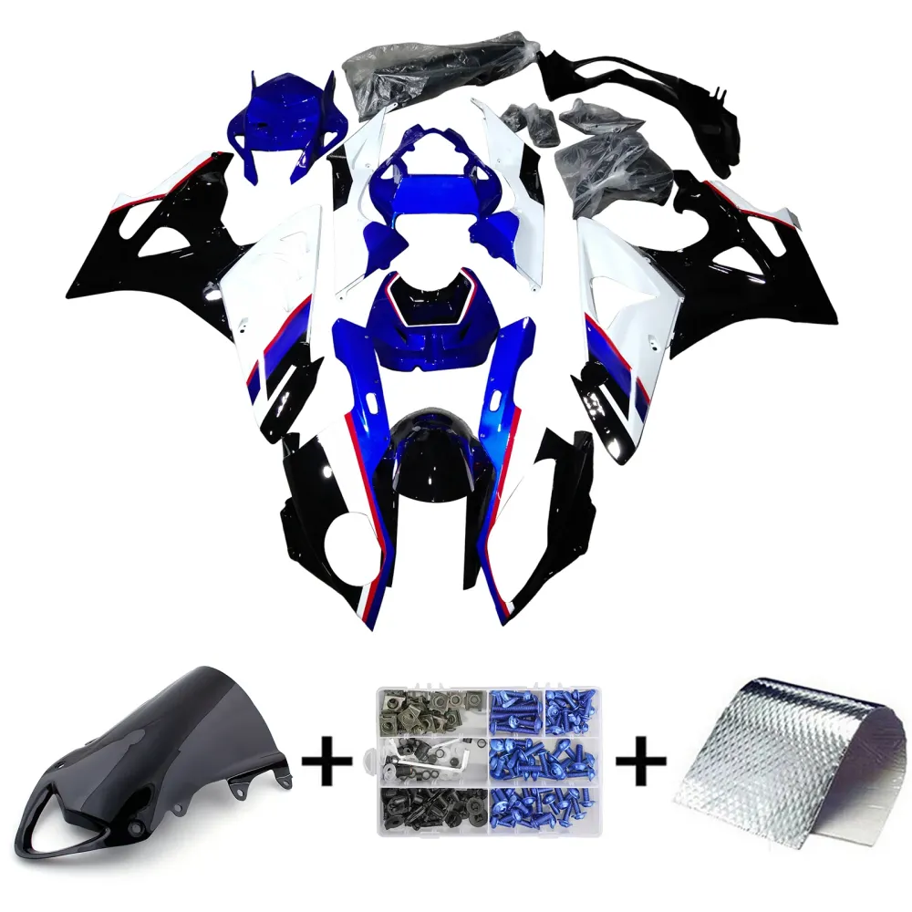 Amotopart BMW S1000RR 2009-2014 Blauw&Bontbrekende kuipset
