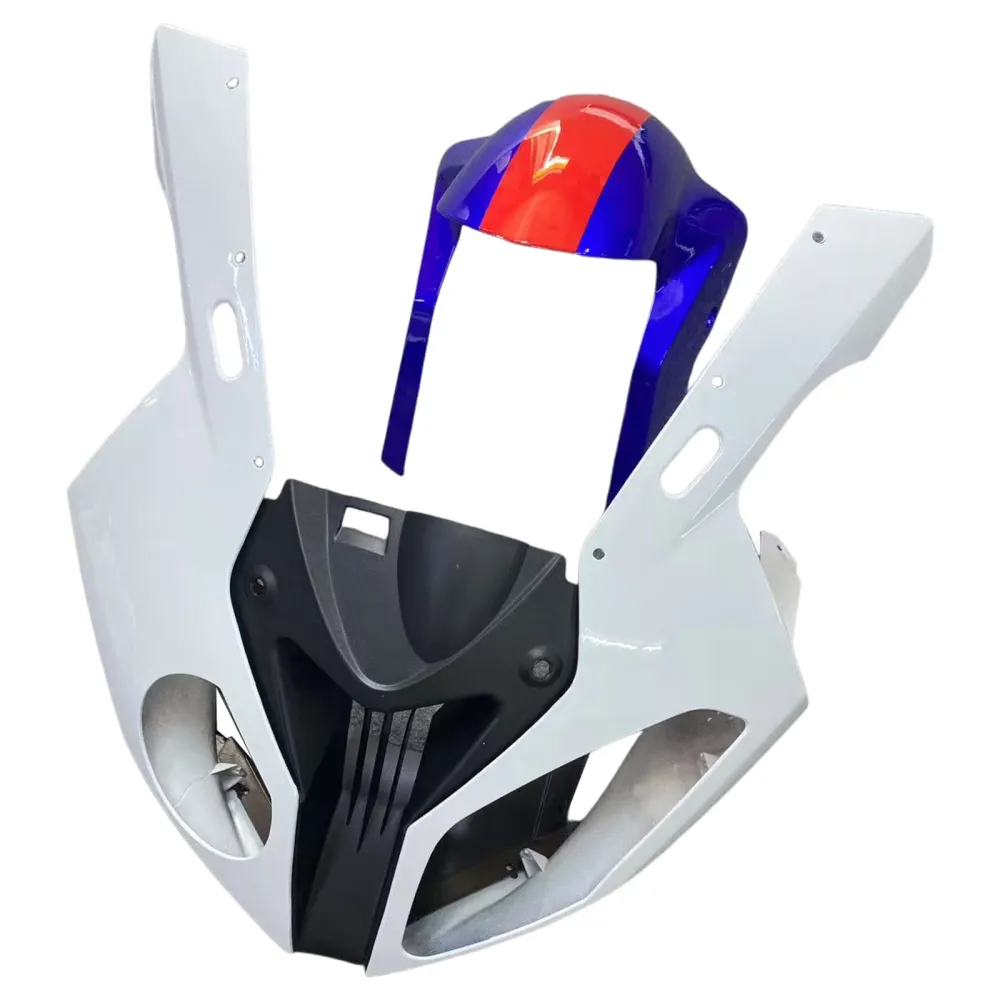Amotopart BMW S1000RR 2009-2014 Blue & Red Style3 Fairing Kit