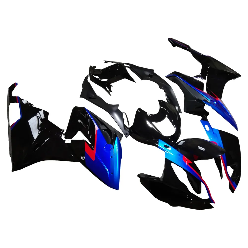 Amotopart BMW S1000RR 2015-2016 Blauw&BLack Style4 kuipset