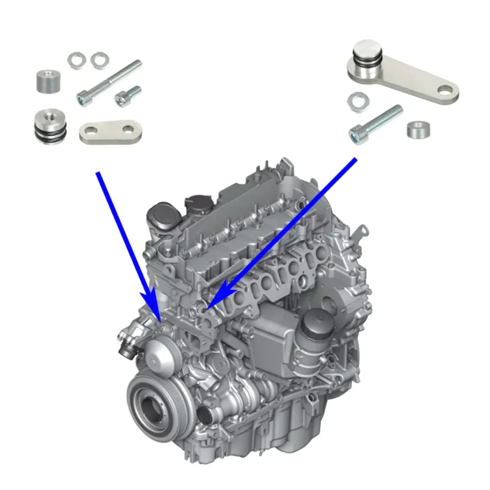 BMW 1' F20 114d 116d 118d 118dx 120d 120dx 125d N47N EGR Koeler Pakking Reparatie Vervang kit