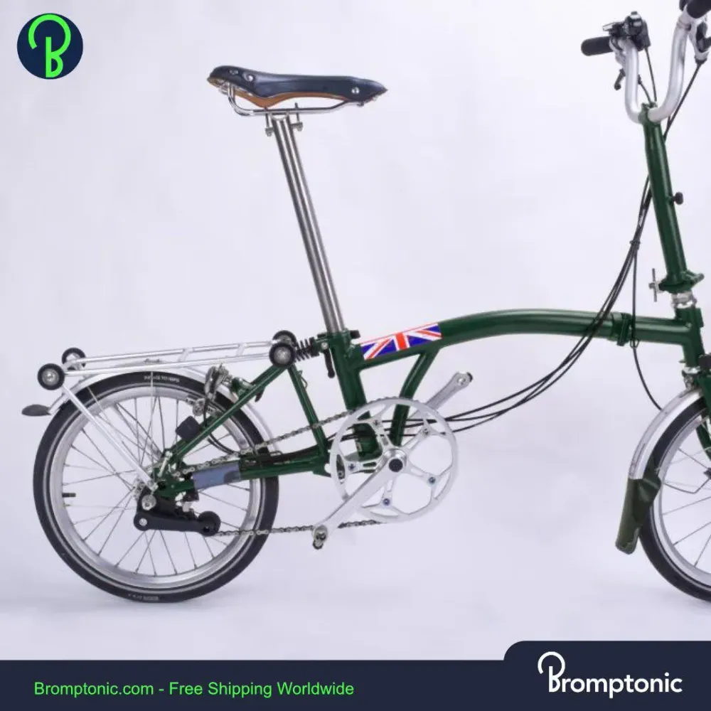 Brompton achter bagagedrager set