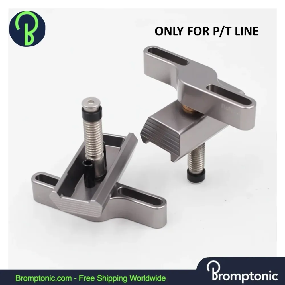 Brompton aluminium scharnierklem voor P Line - T Line