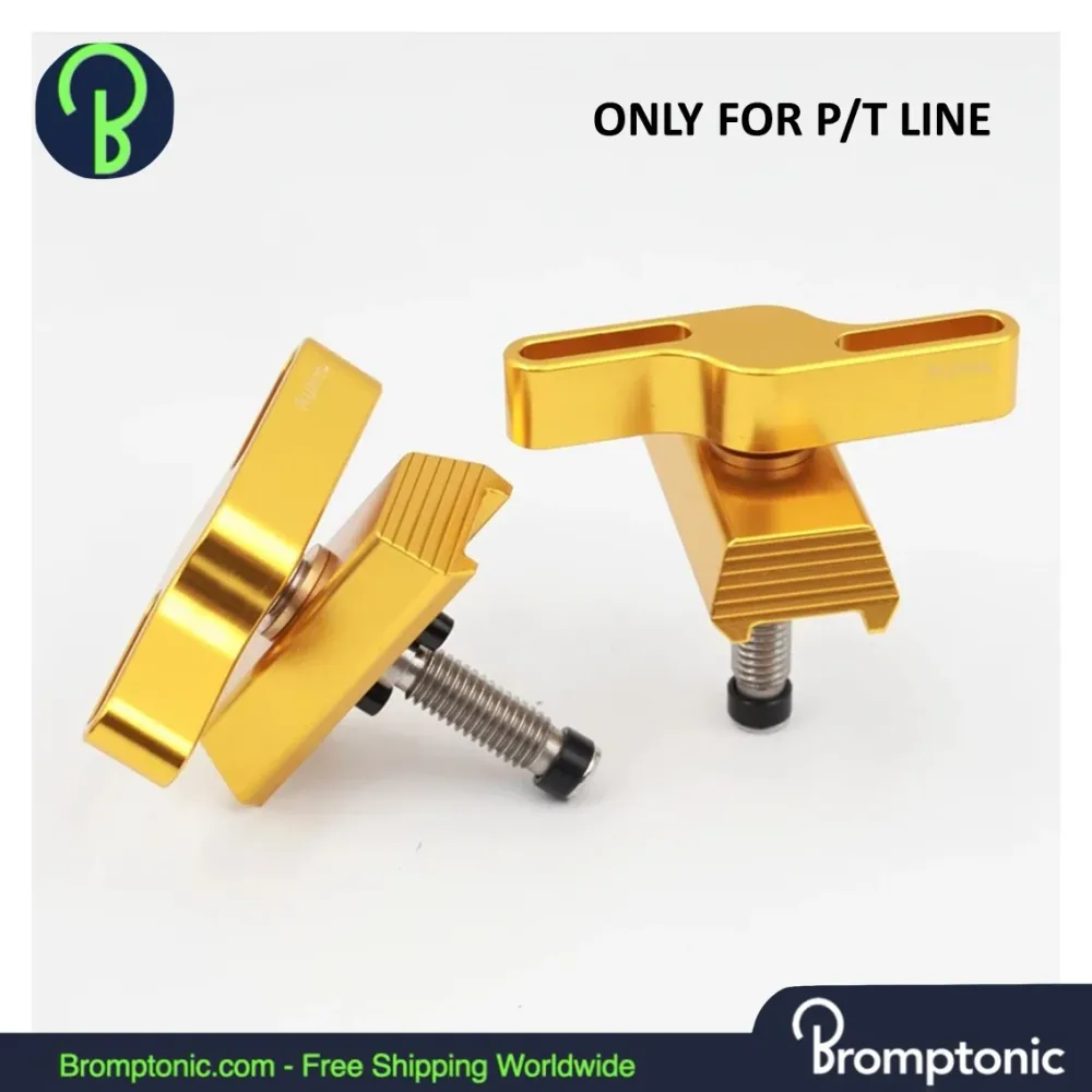 Brompton aluminium scharnierklem voor P Line - T Line