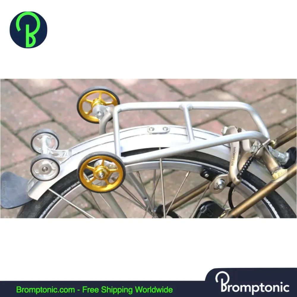 Brompton Aluminium Q Type Achterrek voor Brompton Fiets 138g
