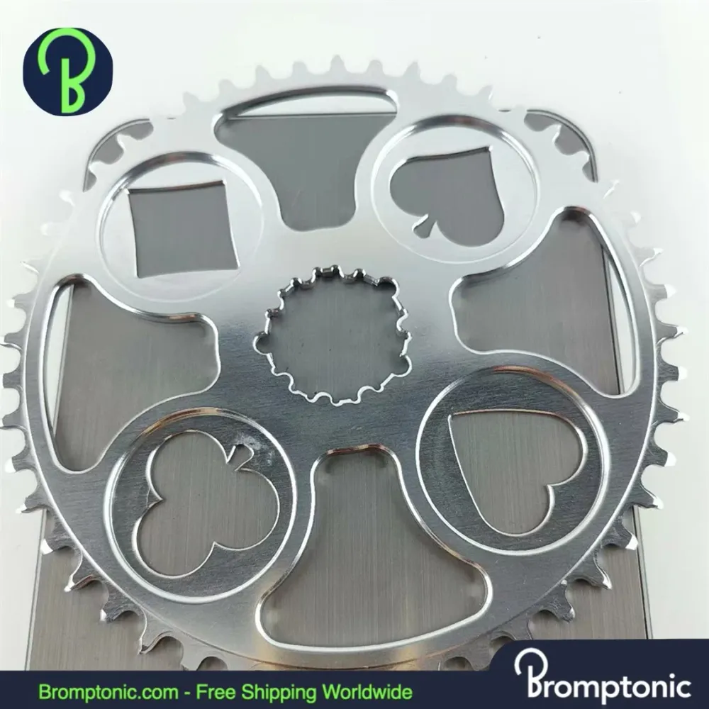 Brompton aluminiumlegering 48T 50T kettingblad voor crankstel