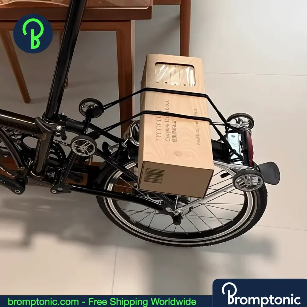 Brompton bagagedrager elastische riemen - past op AC Line (oud) & PT Line (nieuw)