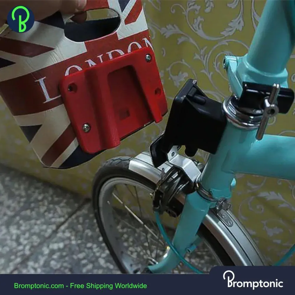 Brompton dragerblok adapter voor voordrager