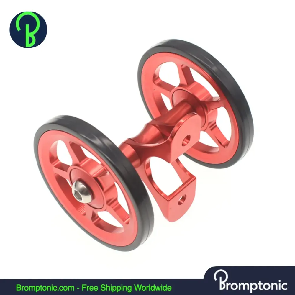 Brompton Easywheel dubbel spatbordwiel licht 77 g 60 mm