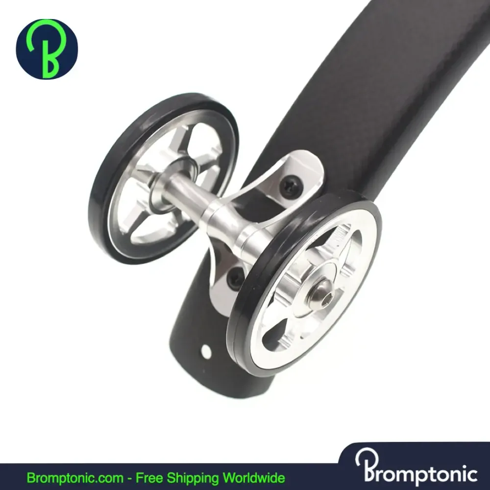 Brompton Easywheel dubbel spatbordwiel licht 77 g 60 mm