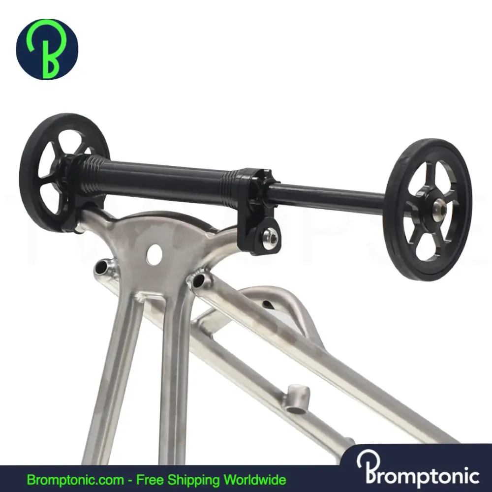 Brompton Easywheel met titanium bouten