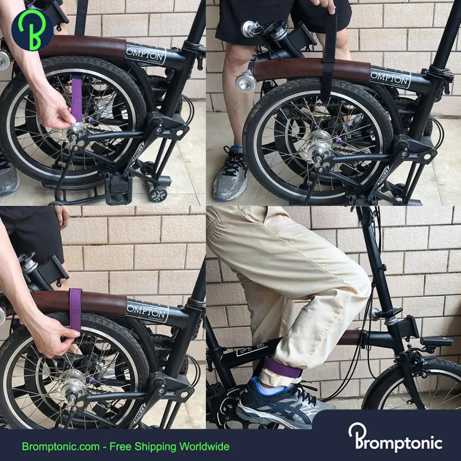 Brompton fietsframe wielriem
