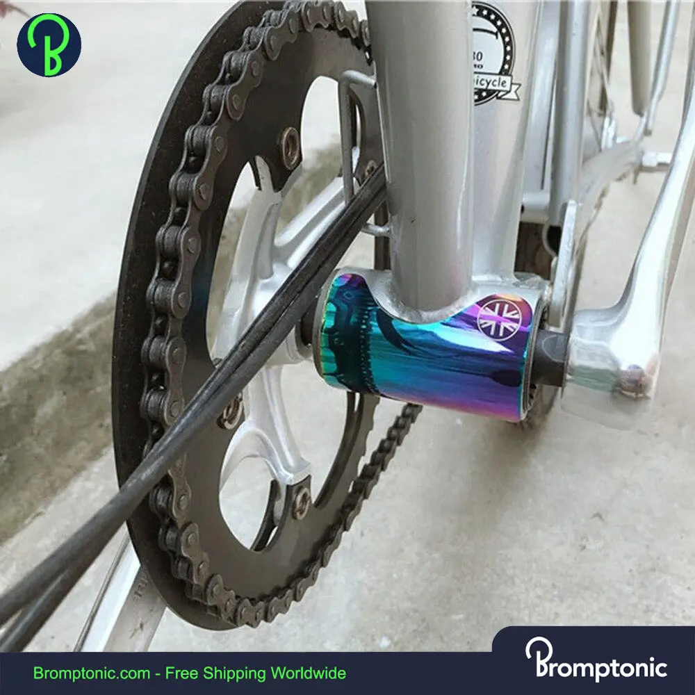 Brompton frame beschermer met Britse vlag
