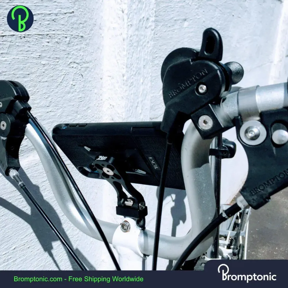 Brompton iPhone houder, past op elke smartphone
