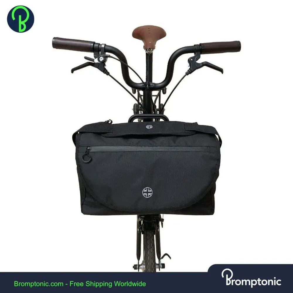 Brompton S tas met Britse Vlag - Waterdichte fietstas voor Brompton