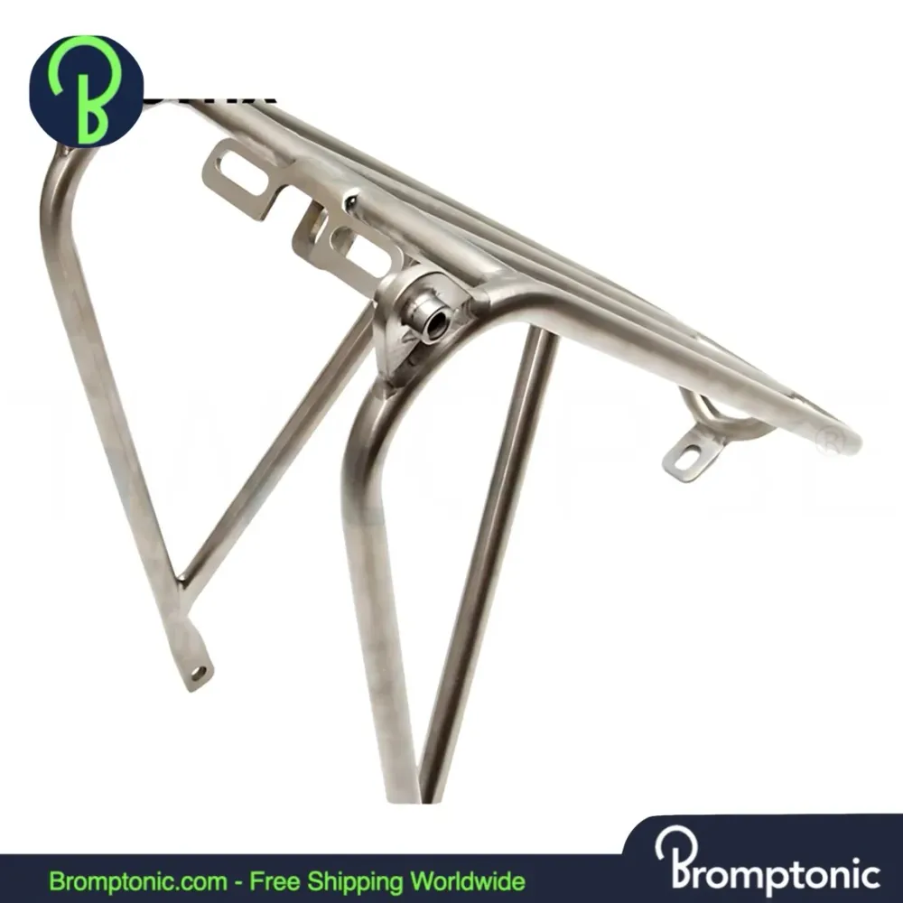 Brompton Titanium achterdrager - ultralichte en duurzame bagagedrager