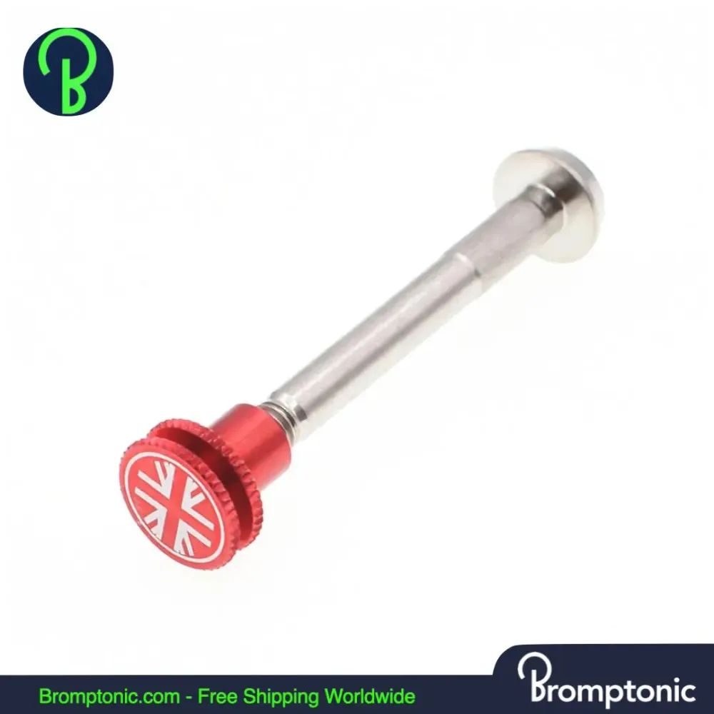 Brompton titanium Britse vlag fietsschokbout 11g ophangschroef