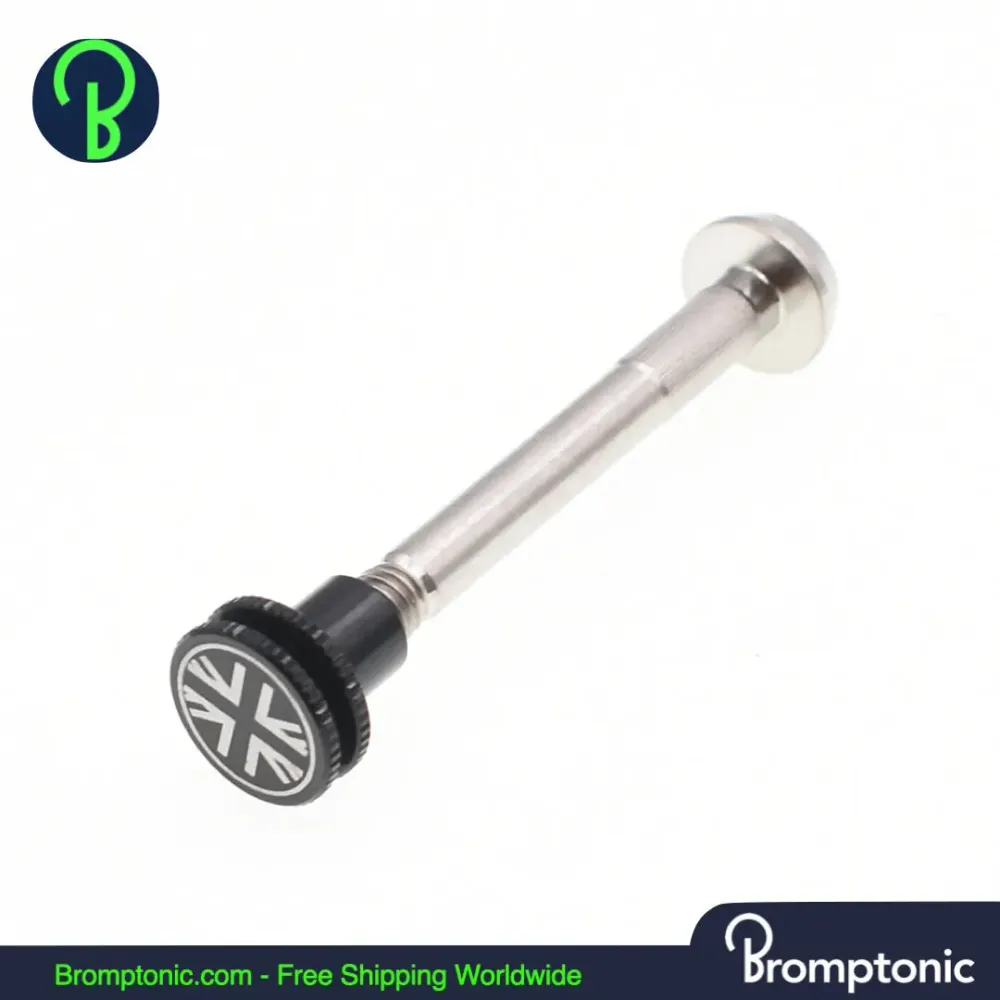 Brompton titanium Britse vlag fietsschokbout 11g ophangschroef