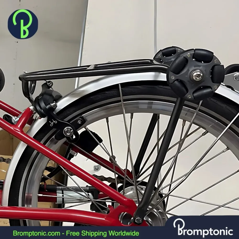 Brompton Ultra-Licht Titanium Q-Rack bagagerek achteraan voor /C/P/T lijn