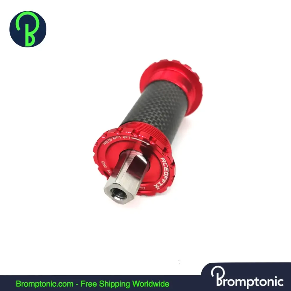 Brompton Ultralight Titanium Vierkante Taper Trapas 119mm