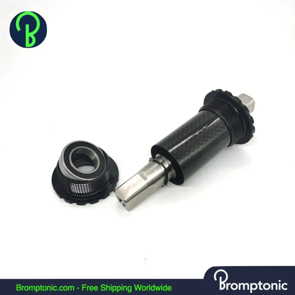 Brompton Ultralight Titanium Vierkante Taper Trapas 119mm