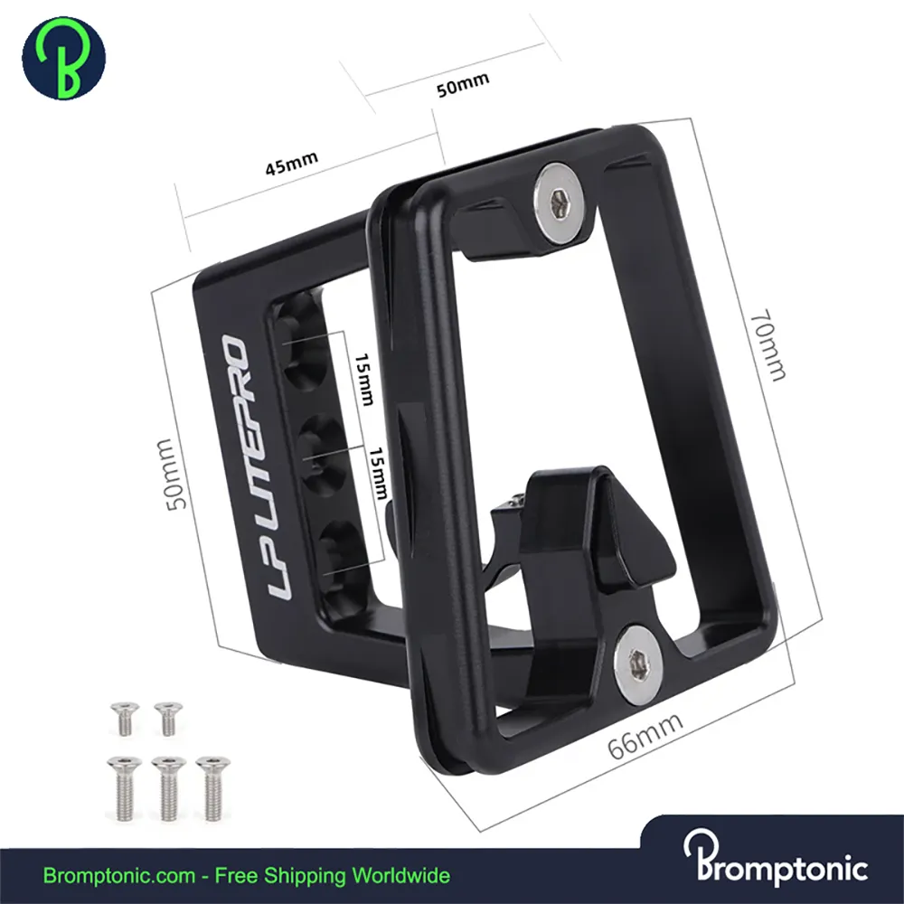 Bromptonic P en T lijn front rack adapter