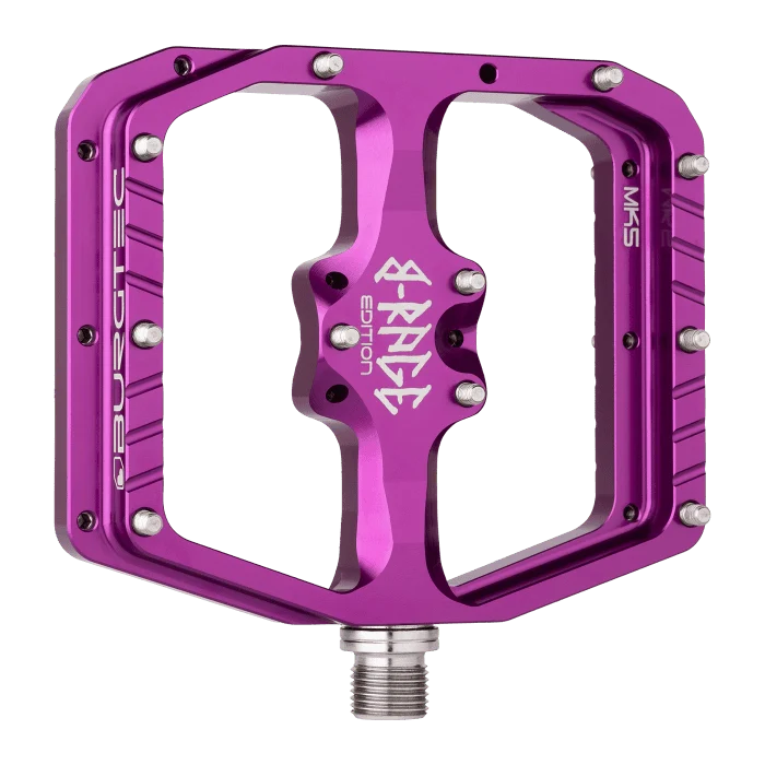 BURGTEC PENTHOUSE FLAT MK5 B-RAGE EDITION Violet platte pedalen