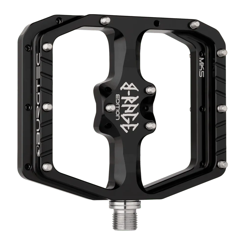 BURGTEC PENTHOUSE FLAT MK5 B-RAGE EDITION platte pedalen Zwart