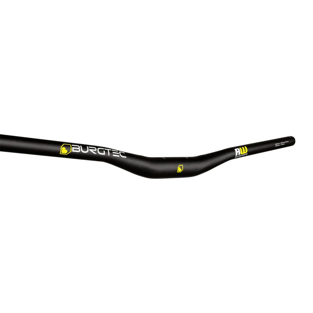BURGTEC RIDE WIDE ENDURO Rise 22,5mm 800mm Zwart stuur