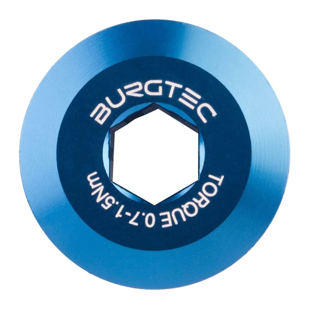 BURGTEC voorspanschroef voor Shimano HOLLOWTECH 2 crankstel Blauw