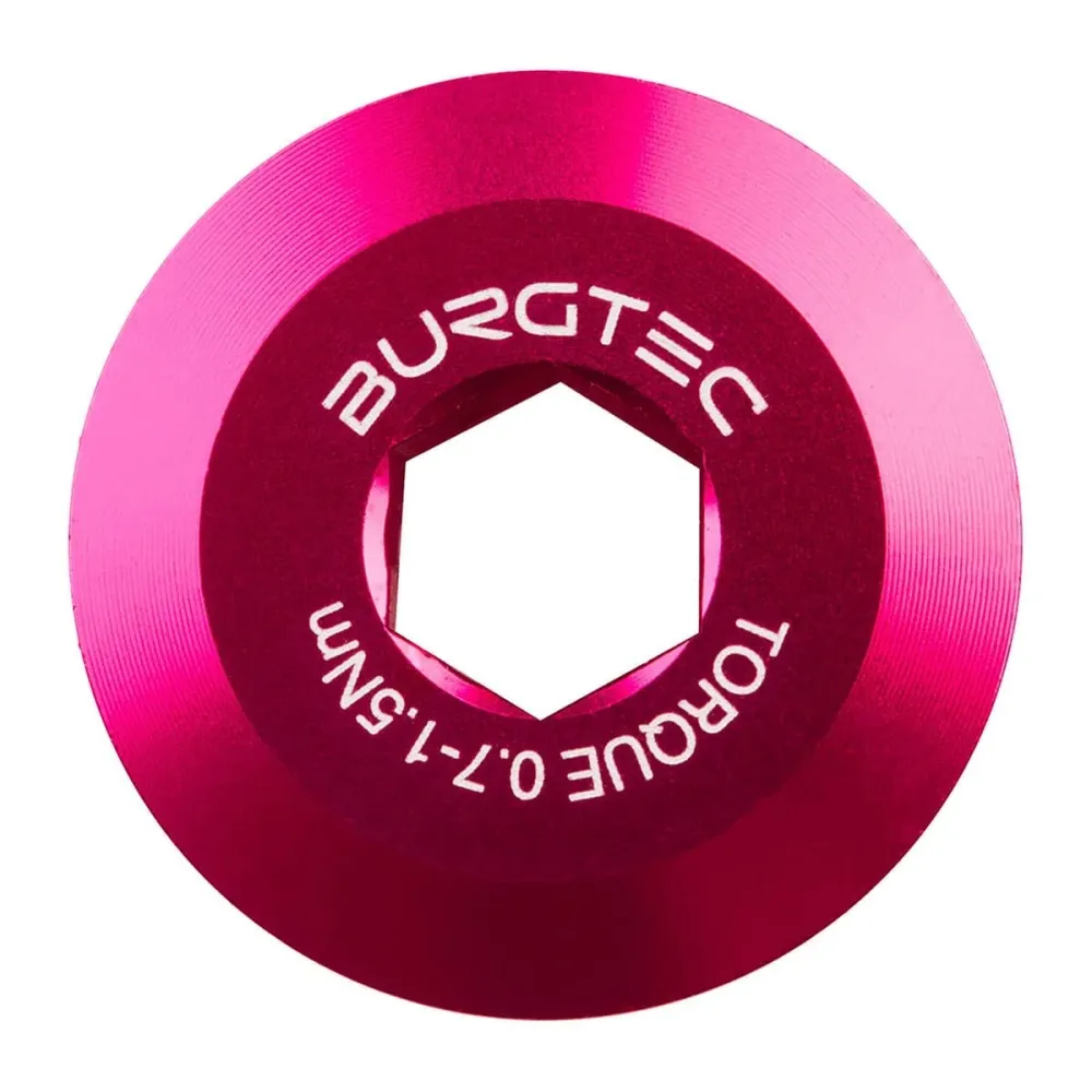 BURGTEC voorspanschroef voor Shimano HOLLOWTECH 2 crankstel Roze