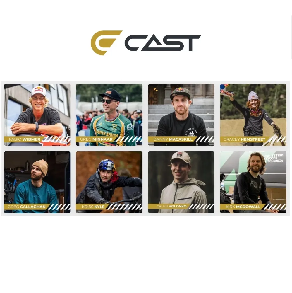 CAST BAMBA Lock-On bruine grips