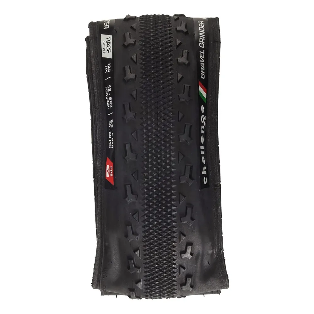 CHALLENGE GRAVEL GRINDER 700x42c TubeType Zwart band