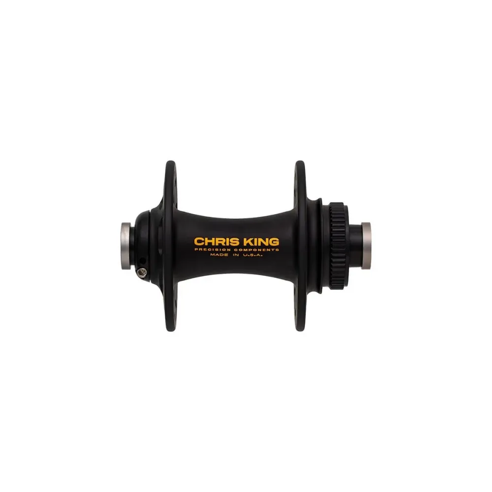 CHRIS KING R45D 12x100mm Center Lock Zwart/Goud Voornaaf