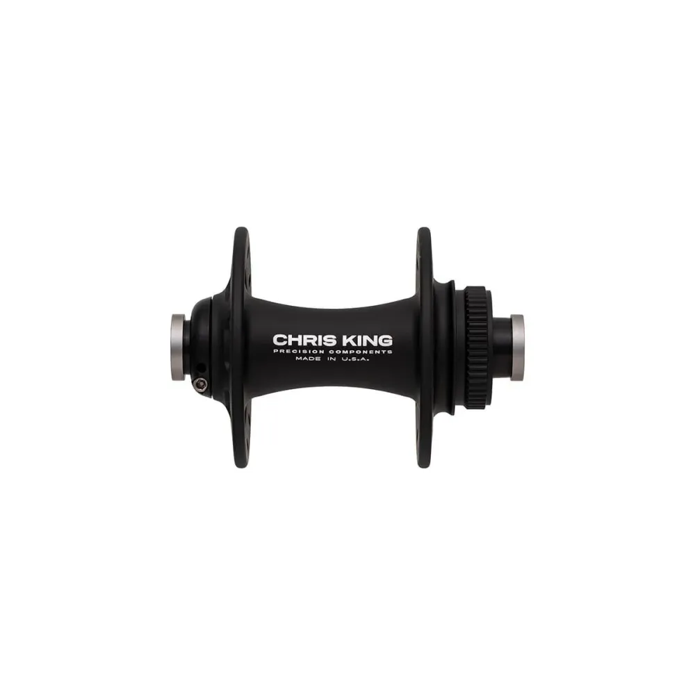 CHRIS KING R45D 12x100mm Center Lock matzwarte voornaaf