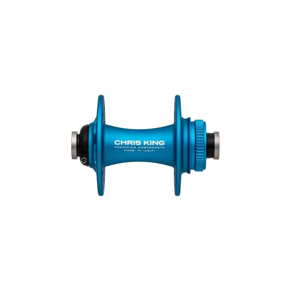 CHRIS KING R45D 12x100mm Center Lock Matte Turquoise Voornaaf