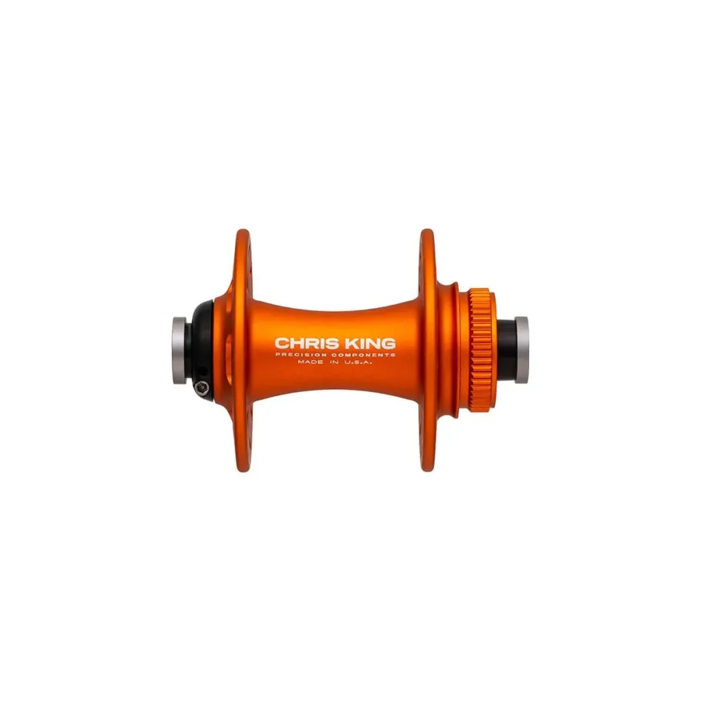 CHRIS KING R45D Keramisch 12x100mm Center Lock Oranje Mat Voornaaf
