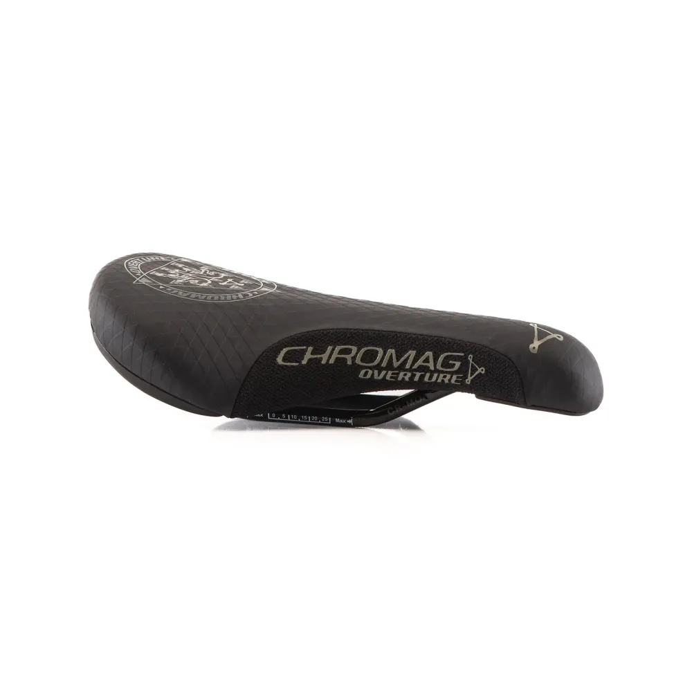CHROMAG OVERTURE Rails CrMo zadel Zwart/Beige
