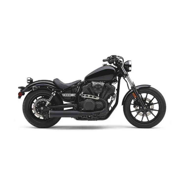 Cobra 4" Bout Zwarte Slip-On Geluiddemper voor Yamaha