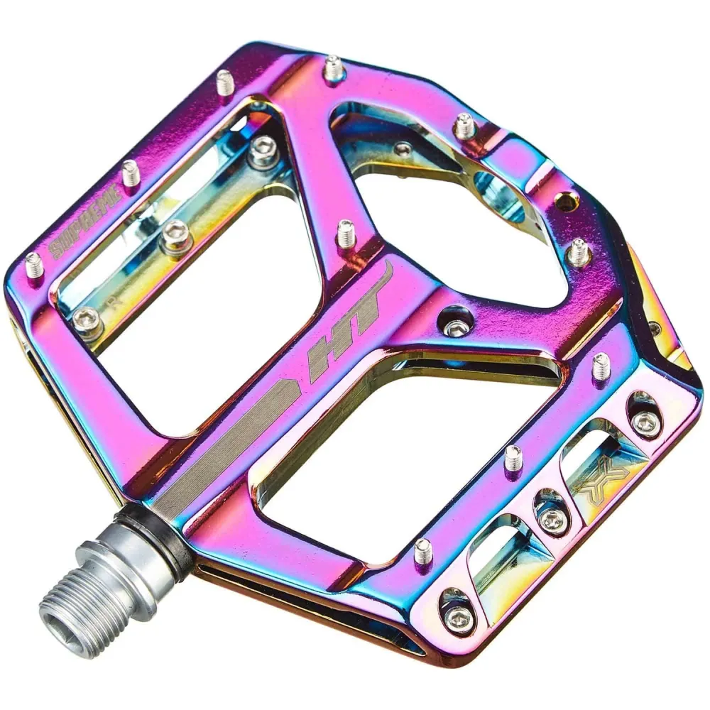 HT COMPONENTS ANS10 SUPREME platte pedalen Petroleum