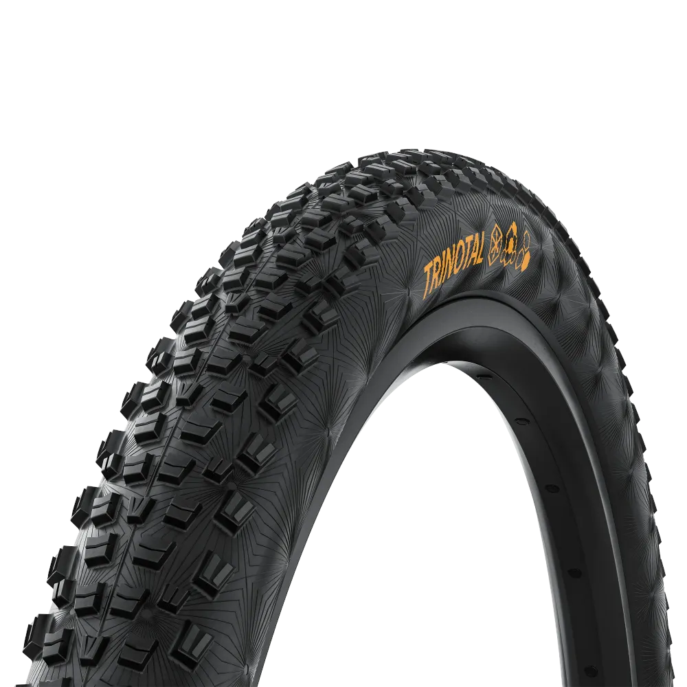 CONTINENTAL TRINOTAL Trail Grip 29x2.40 Tubeless Ready Zachte Zwarte band