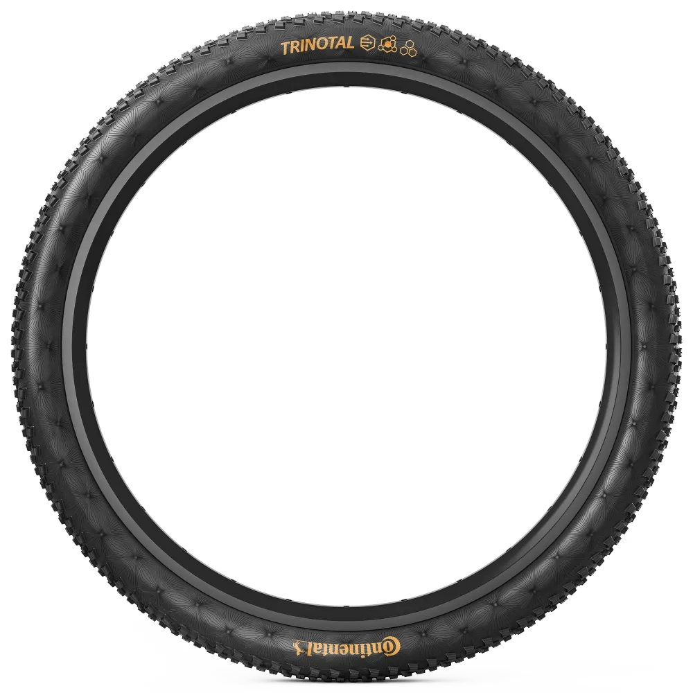 CONTINENTAL TRINOTAL Trail Grip 29x2.40 Tubeless Ready Zachte Zwarte band